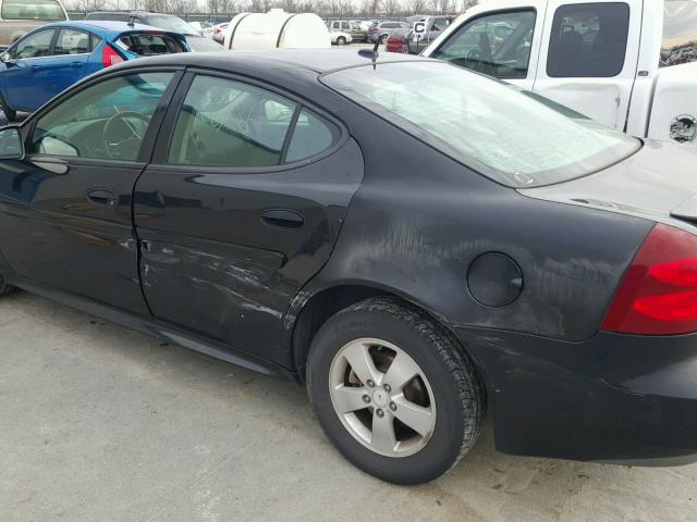 2G2WP552481187499 - 2008 PONTIAC GRAND PRIX BLACK photo 9