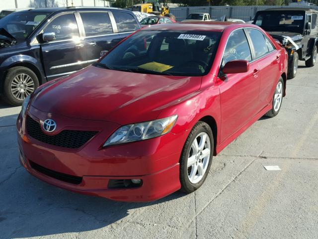 4T1BE46KX7U022550 - 2007 TOYOTA CAMRY NEW RED photo 2