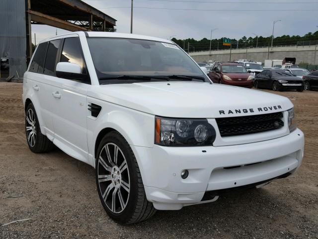 SALSH2E4XDA786441 - 2013 LAND ROVER RANGE ROVE WHITE photo 1