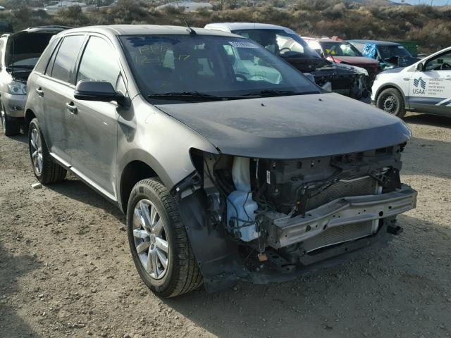 2FMDK3JC7DBB52783 - 2013 FORD EDGE SEL TAN photo 1