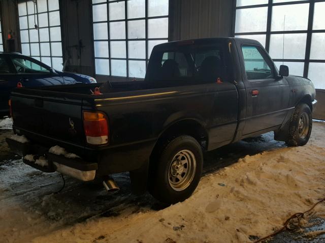 1FTYR10C7XUB22754 - 1999 FORD RANGER BLACK photo 4