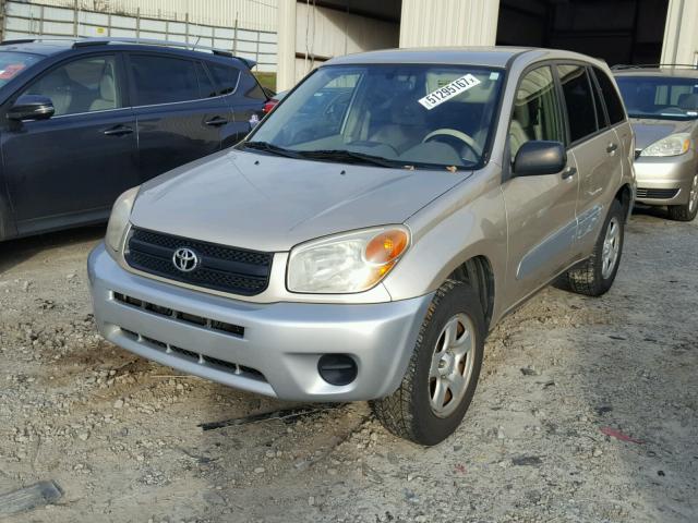 JTEGD20V140017112 - 2004 TOYOTA RAV4 GOLD photo 2