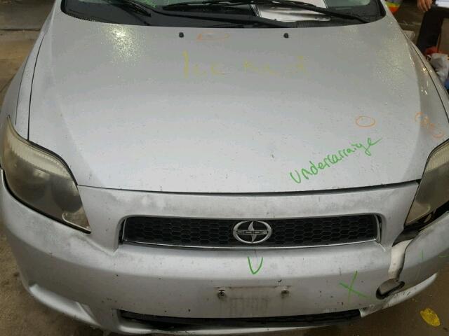 JTKDE177150004618 - 2005 TOYOTA SCION TC 银色 照片 7