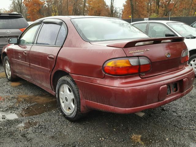 1G1NE52J216154064 - 2001 CHEVROLET MALIBU LS 红色 照片 3