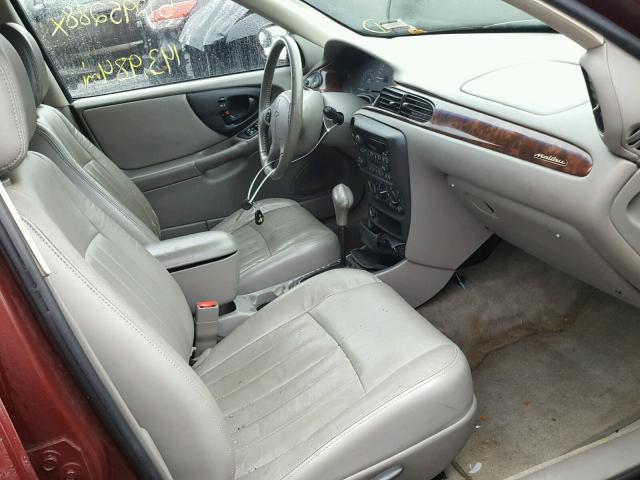 1G1NE52J216154064 - 2001 CHEVROLET MALIBU LS 红色 照片 5