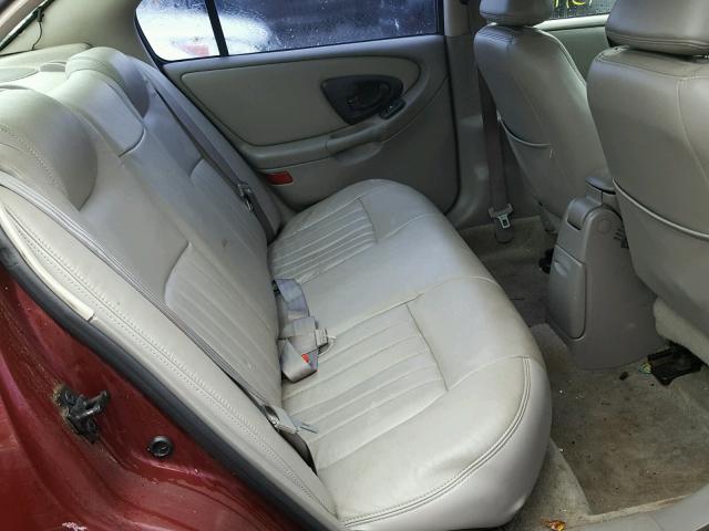 1G1NE52J216154064 - 2001 CHEVROLET MALIBU LS 红色 照片 6