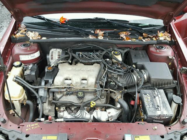 1G1NE52J216154064 - 2001 CHEVROLET MALIBU LS 红色 照片 7