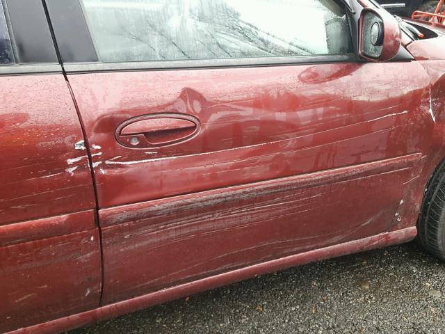 1G1NE52J216154064 - 2001 CHEVROLET MALIBU LS 红色 照片 9