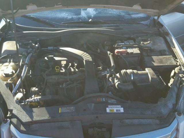 3FAHP06Z38R138119 - 2008 FORD FUSION S SILVER photo 7