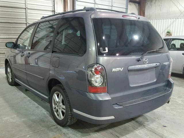 JM3LW28A960569692 - 2006 MAZDA MPV WAGON PURPLE photo 3