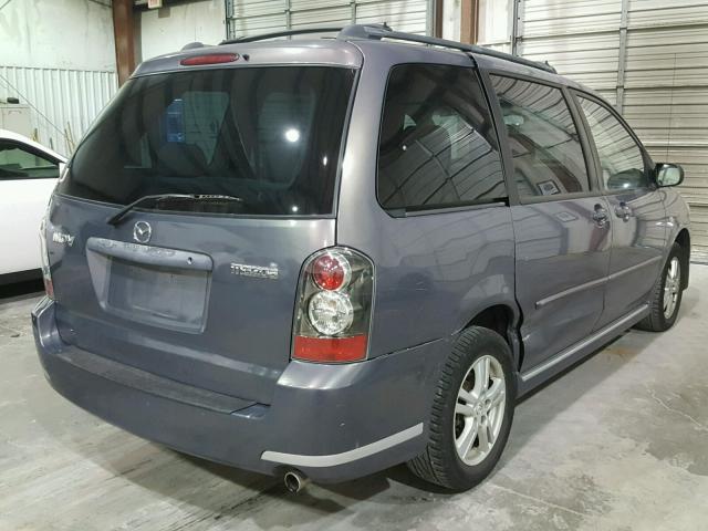 JM3LW28A960569692 - 2006 MAZDA MPV WAGON PURPLE photo 4