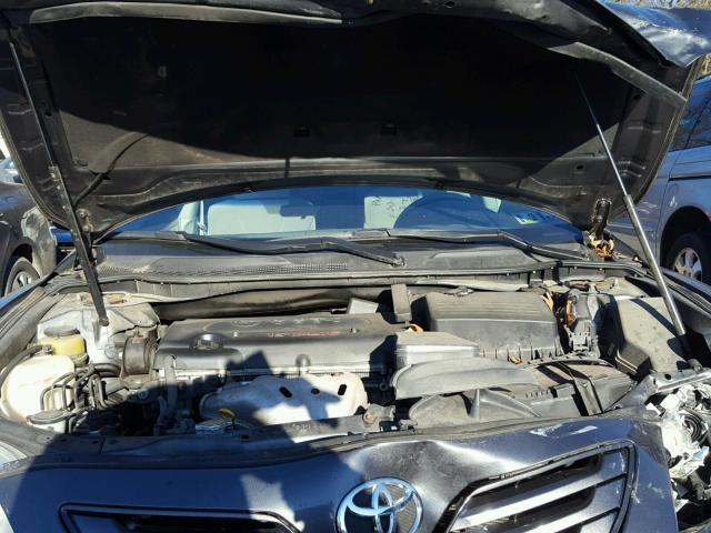 4T1BE46K89U811671 - 2009 TOYOTA CAMRY BASE GRAY photo 7