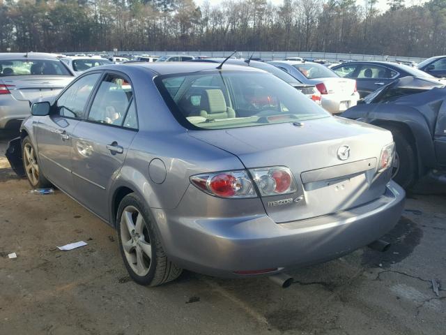 1YVHP80C265M62444 - 2006 MAZDA 6 I GRAY photo 3