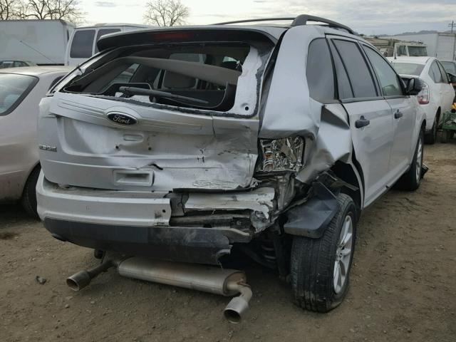 2FMDK3GC0DBB02024 - 2013 FORD EDGE SE SILVER photo 4