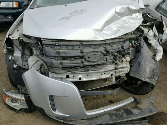 2FMDK3GC0DBB02024 - 2013 FORD EDGE SE SILVER photo 7