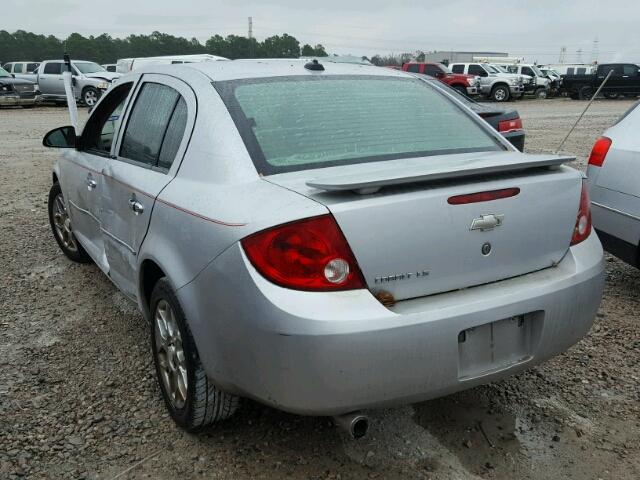 1G1AL52F657573339 - 2005 CHEVROLET COBALT LS SILVER photo 3