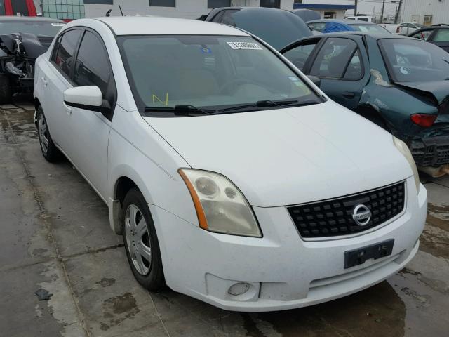 3N1AB61E58L757960 - 2008 NISSAN SENTRA 2.0 WHITE photo 1