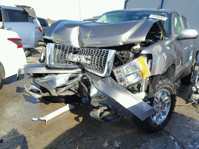 3GTP2WE78DG316491 - 2013 GMC SIERRA K15 GRAY photo 2