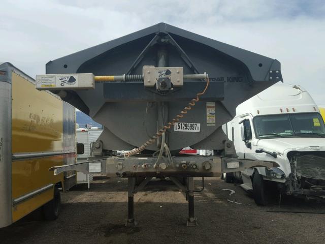 1TKD04028HW061611 - 2017 TRAIL KING TRAILER GRAY photo 2