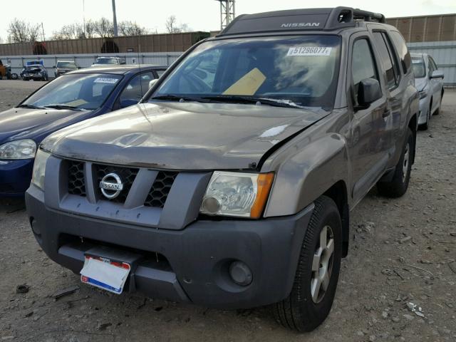 5N1AN08U16C536097 - 2006 NISSAN XTERRA OFF GRAY photo 2