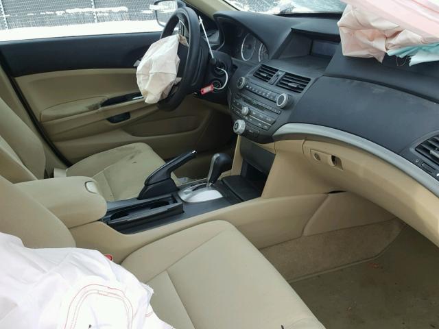 1HGCP2F34BA011409 - 2011 HONDA ACCORD LX BURGUNDY photo 5