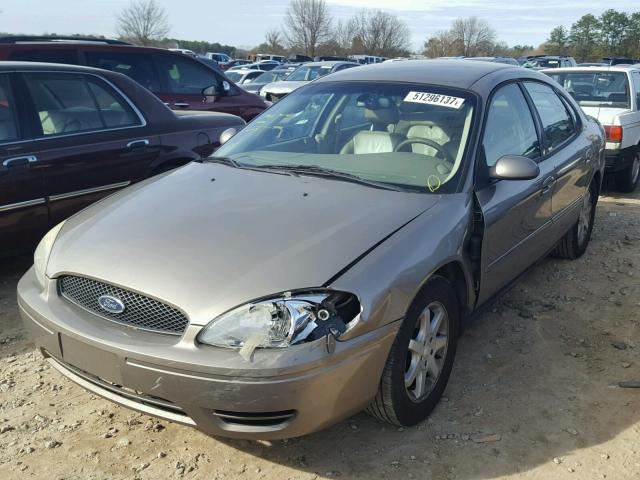 1FAFP56U06A129894 - 2006 FORD TAURUS SEL BEIGE photo 2