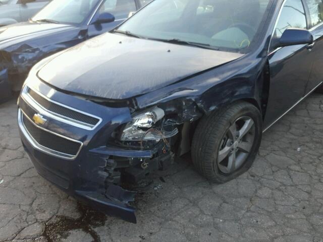 1G1ZC5EU9BF133730 - 2011 CHEVROLET MALIBU 1LT ლურჯი ფოტო 9
