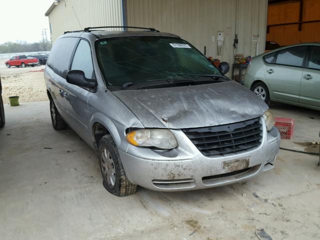 2A4GP44R96R742173 - 2006 CHRYSLER TOWN & COU GRAY photo 1