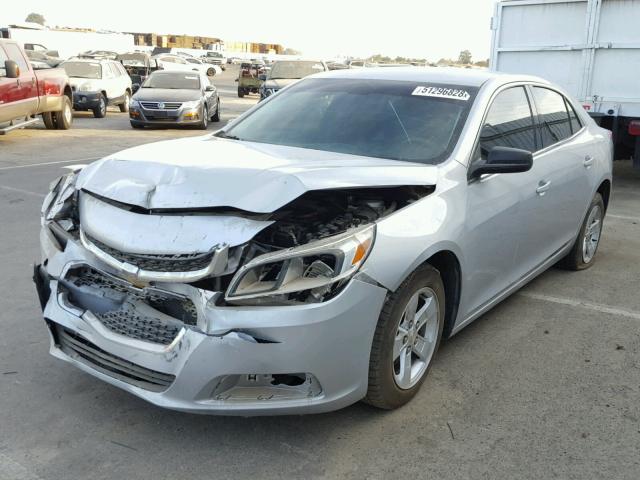 1G11A5SA1GF121480 - 2016 CHEVROLET MALIBU LIM 银色 照片 2