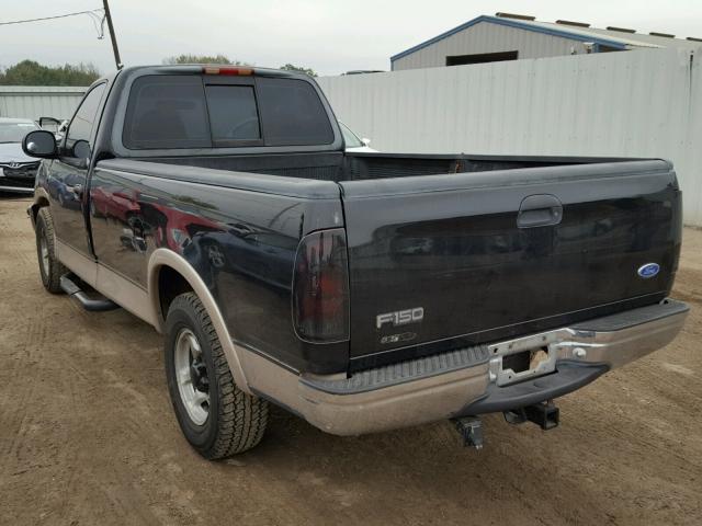 1FTDF17W5VNC27596 - 1997 FORD F150 BLACK photo 3