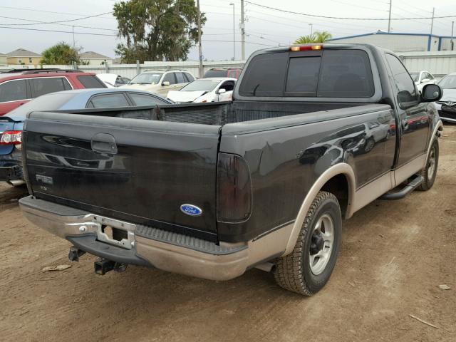 1FTDF17W5VNC27596 - 1997 FORD F150 BLACK photo 4