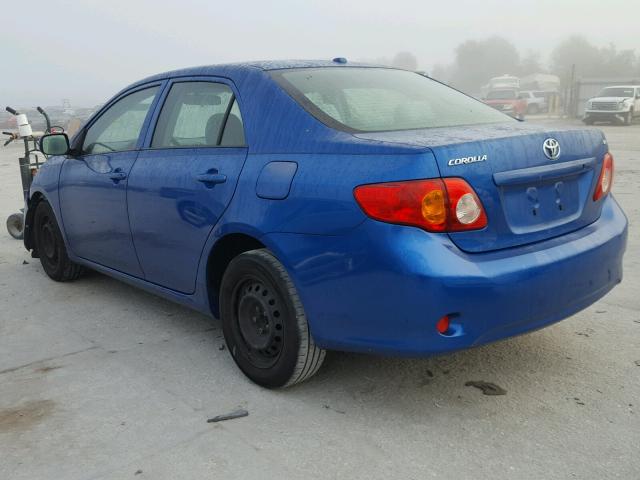 JTDBL40E49J021721 - 2009 TOYOTA COROLLA BA BLUE photo 3