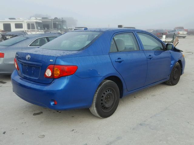 JTDBL40E49J021721 - 2009 TOYOTA COROLLA BA BLUE photo 4