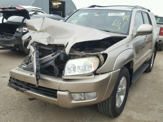 JTEZT17R150023508 - 2005 TOYOTA 4RUNNER LI TAN photo 2