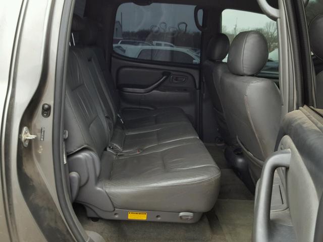 5TBET38106S506342 - 2006 TOYOTA TUNDRA DOU GRAY photo 6