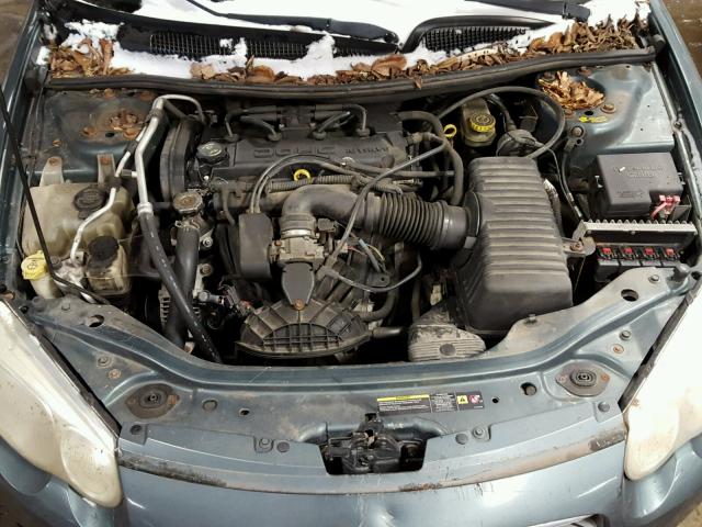 1C3EL46X56N184103 - 2006 CHRYSLER SEBRING BLUE photo 7