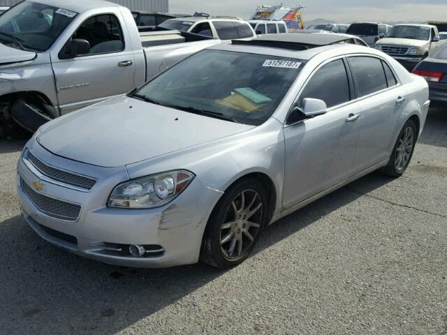 1G1ZK57789F162480 - 2009 CHEVROLET MALIBU LTZ SILVER photo 2