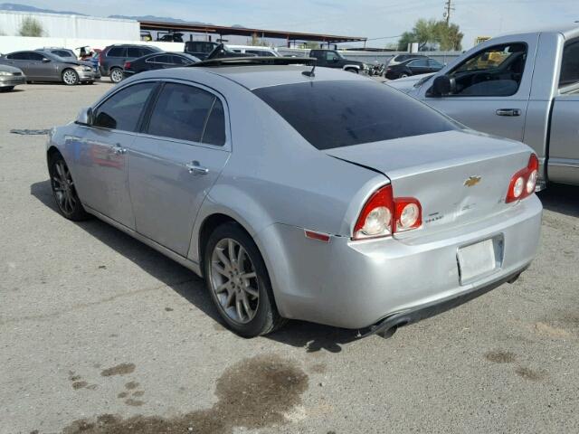 1G1ZK57789F162480 - 2009 CHEVROLET MALIBU LTZ SILVER photo 3