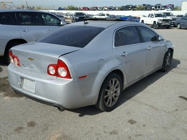 1G1ZK57789F162480 - 2009 CHEVROLET MALIBU LTZ SILVER photo 4