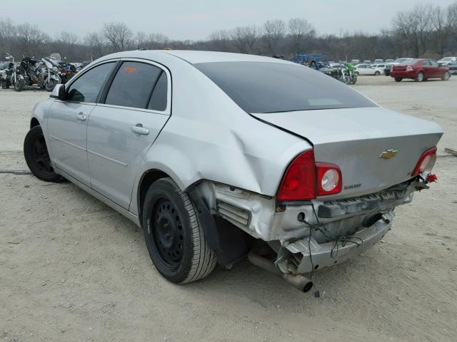 1G1ZH57B49F164973 - 2009 CHEVROLET MALIBU 1LT 银色 照片 3
