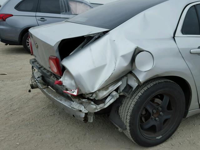 1G1ZH57B49F164973 - 2009 CHEVROLET MALIBU 1LT 银色 照片 9