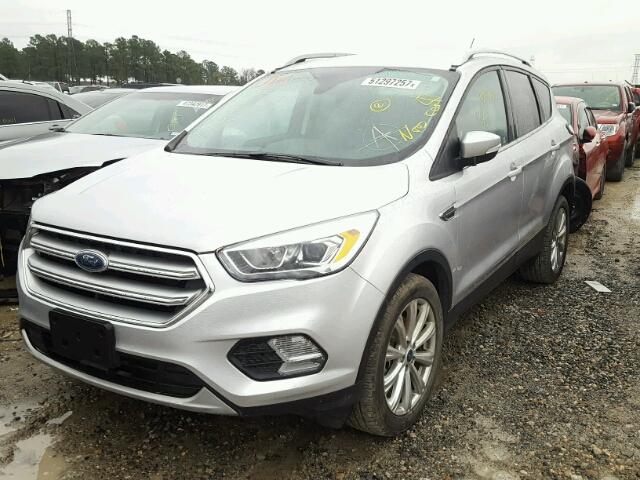 1FMCU0J96HUB01784 - 2017 FORD ESCAPE TIT SILVER photo 2