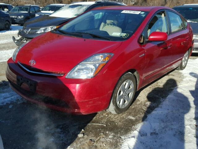 JTDKB20U463175411 - 2006 TOYOTA PRIUS RED photo 2