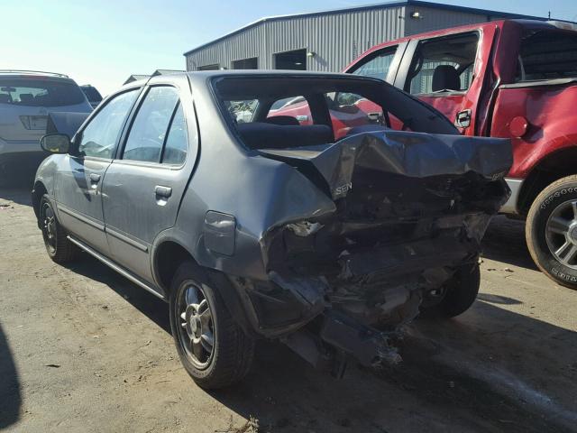 3N1AB41D3XL105378 - 1999 NISSAN SENTRA BAS GRAY photo 3