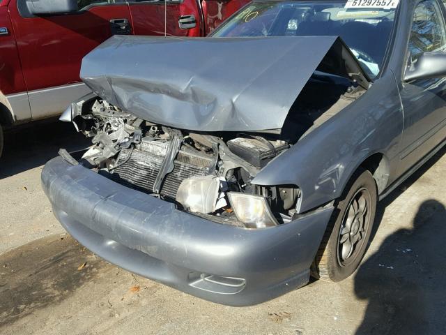 3N1AB41D3XL105378 - 1999 NISSAN SENTRA BAS GRAY photo 9