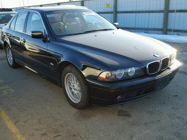 WBADT43472GY97260 - 2002 BMW 525 I AUTO BLACK photo 1