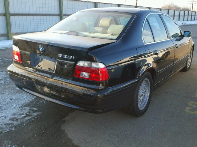 WBADT43472GY97260 - 2002 BMW 525 I AUTO BLACK photo 4