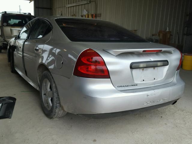 2G2WP552X71140069 - 2007 PONTIAC GRAND PRIX SILVER photo 3