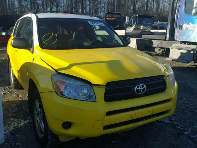 JTMZD33V786068065 - 2008 TOYOTA RAV4 YELLOW photo 1