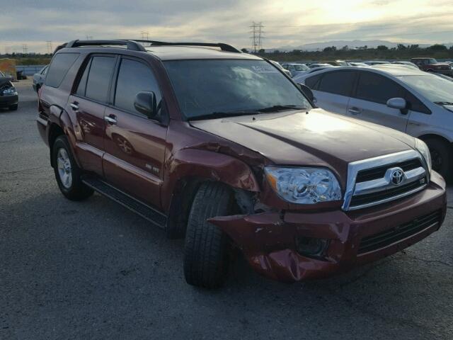 JTEBT14R28K006022 - 2008 TOYOTA 4RUNNER SR BURGUNDY photo 1